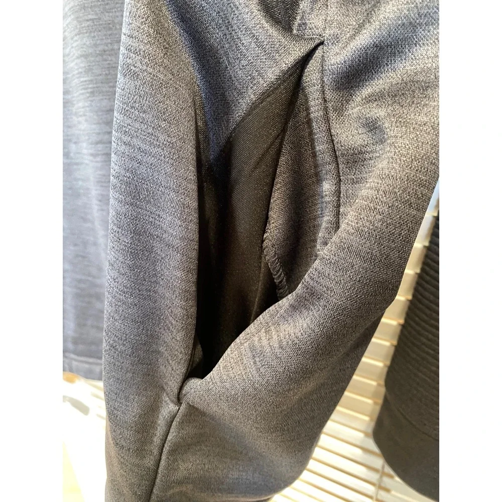 Callaway Mens Opti-Dri 1/4 Zip Pullover XL Gray Fleece‎ Lined Golf Jacket